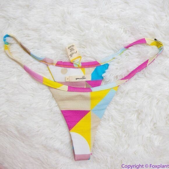 NEW SET! MELLO the label color block brazilian bikini ,L - Picture 7 of 16